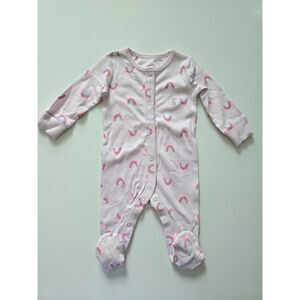 NWOT Joules Girl Rainbow Sleeper, 0/3 (Imperfection)